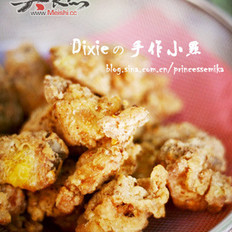 台湾盐酥鸡 ,台湾盐酥鸡 怎么做,台湾小吃,小吃教程,家常菜,家常菜做法,小吃培训,台湾盐酥鸡 的做法,