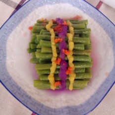 彩虹豆角 ,彩虹豆角 怎么做,凉菜,小吃教程,家常菜,家常菜做法,小吃培训,彩虹豆角 的做法,