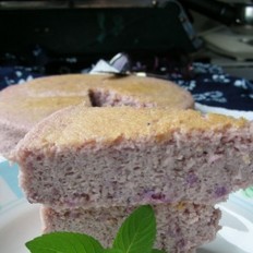 紫薯轻奶酪蛋糕 ,紫薯轻奶酪蛋糕 怎么做,川菜,小吃教程,家常菜,家常菜做法,小吃培训,紫薯轻奶酪蛋糕 的做法,