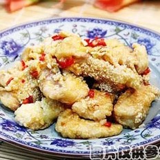 香辣麻仁鱼条 ,香辣麻仁鱼条 怎么做,湘菜,小吃教程,家常菜,家常菜做法,小吃培训,香辣麻仁鱼条 的做法,