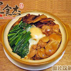 上海鸡饭煲 ,上海鸡饭煲 怎么做,沪菜,小吃教程,家常菜,家常菜做法,小吃培训,上海鸡饭煲 的做法,