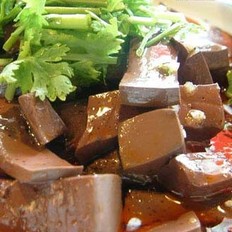 血豆腐 ,血豆腐 怎么做,云贵菜,小吃教程,家常菜,家常菜做法,小吃培训,血豆腐 的做法,