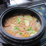 锅巴酱汤 ,锅巴酱汤 怎么做,韩国料理,小吃教程,家常菜,家常菜做法,小吃培训,锅巴酱汤 的做法,