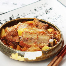 韩式泡菜排骨 ,韩式泡菜排骨 怎么做,韩国料理,小吃教程,家常菜,家常菜做法,小吃培训,韩式泡菜排骨 的做法,