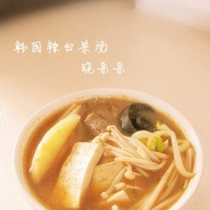 辣白菜汤 ,辣白菜汤 怎么做,韩国料理,小吃教程,家常菜,家常菜做法,小吃培训,辣白菜汤 的做法,