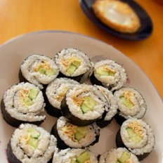 黄瓜蛋皮寿司 ,黄瓜蛋皮寿司 怎么做,日本料理,小吃教程,家常菜,家常菜做法,小吃培训,黄瓜蛋皮寿司 的做法,