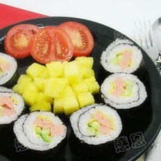 水果寿司 ,水果寿司 怎么做,日本料理,小吃教程,家常菜,家常菜做法,小吃培训,水果寿司 的做法,