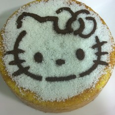 KITTY猫海绵蛋糕 ,KITTY猫海绵蛋糕 怎么做,蛋糕面包,小吃教程,家常菜,家常菜做法,小吃培训,KITTY猫海绵蛋糕 的做法,