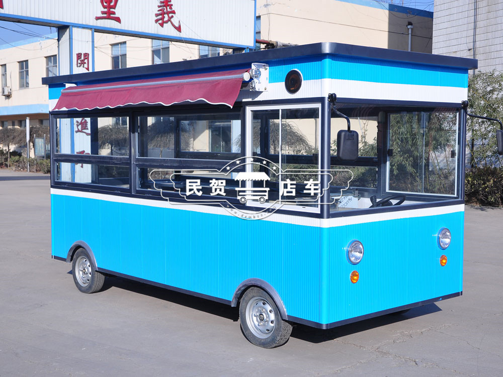 欧式街景餐车